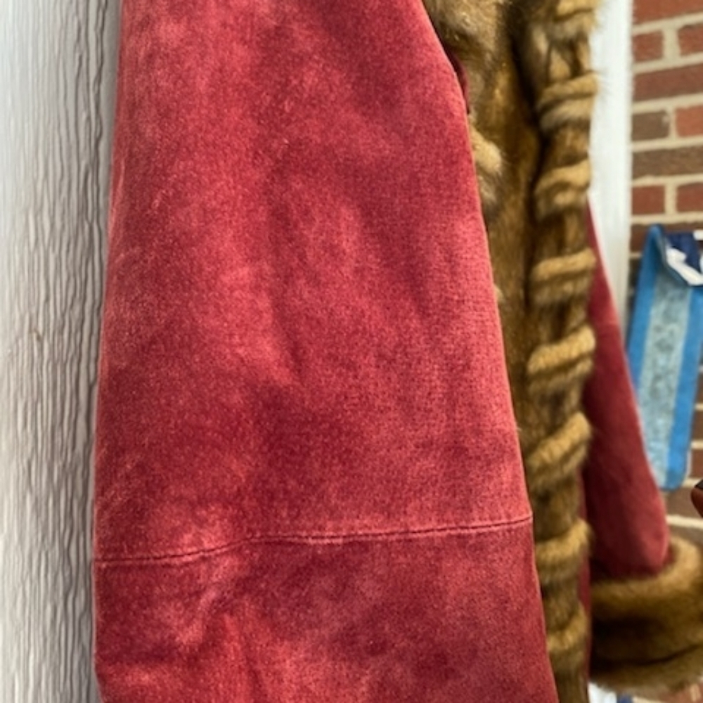 NWT Dennis Basso 2X Genuine Leather suede.penny Lane Romantic - Picture 16 of 16